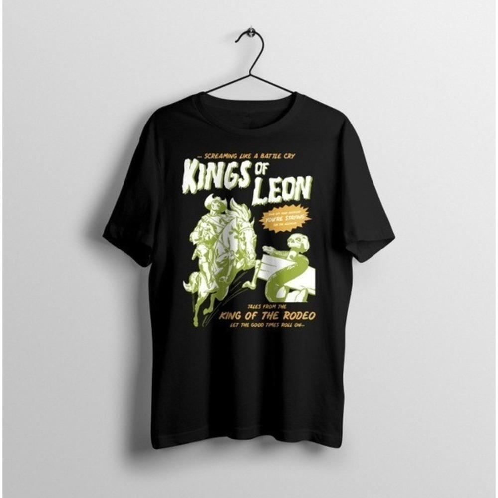 Kings Of Leon King Of The Rodeo Rock Fan Graphic T Shirt